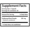 Goldenseal Root Supplements - Goldenseal Hydrastis 520mg - Appetite Stimulant 2B