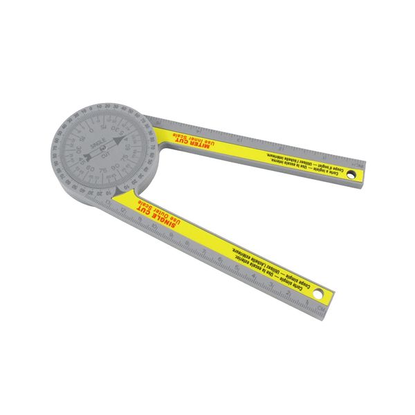 Miter Saw Protractors Angle Finder Protractors 360° Protractor Inside Outside Miter Angle Finder for Carpenters, Plumbers and Most Building Trades