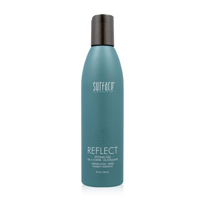 Surface Hair Reflect Styling Gel, Humidity Resistant Control and Resilient Shine, 8 oz.