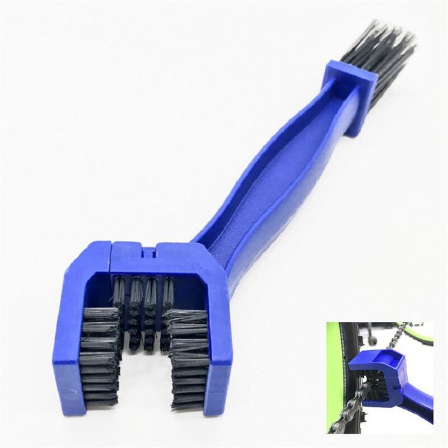 Bicycle Chain Cleaner Bike Clean Portable Machine Brushes Scrubber
