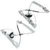 Pair Front For 2011-2014 Ford F-150 Window Regulator Power w/Motor
