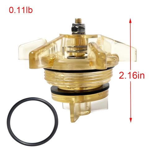GOLICC 905-211 Universal Bonnet & Poppet Assembly Kit for Febco PVB Model 765CBV/DBV - 1/2"-3/4" Corrosion-Resistant Brass Components, 3X Durability & 3-Year Warranty