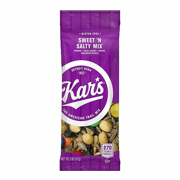 Kar’s Nuts Sweet ‘N Salty Trail Mix – 2 oz Individual Snack Packs, Bulk Pack of 72 - Healthy Snacks for Adults and Kids