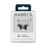 Harry's Razor Blade Refills - 4 Pack