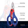 WORKPRO Electricians Scissors 6.4-INCH Professional Electrician Shears Stainless