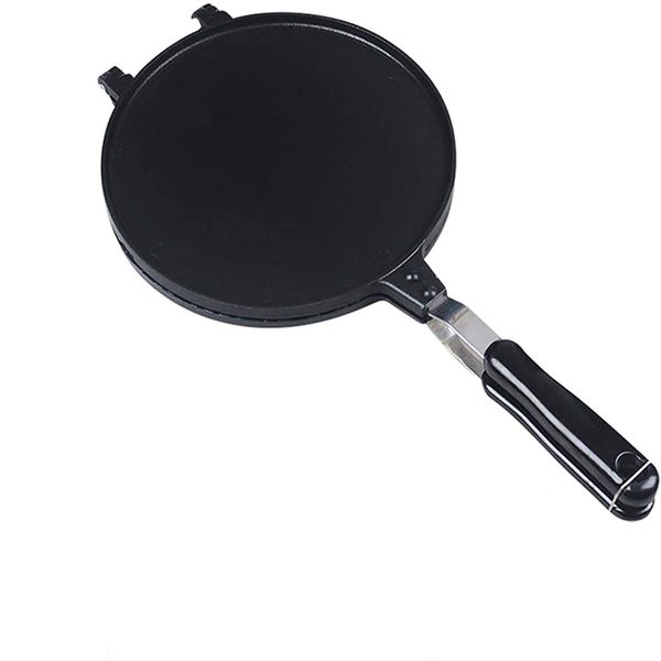 Frying Pan, Egg Roll Maker, Okonomiyaki, Hot Cake, Bakeware, Omelet Frying Pan, Sweets Making, DIY, Cooking, Direct Fire, Baking Tools, Outdoor Camping (6.8 x 15.2 inches (17.2 x 38.5 cm)