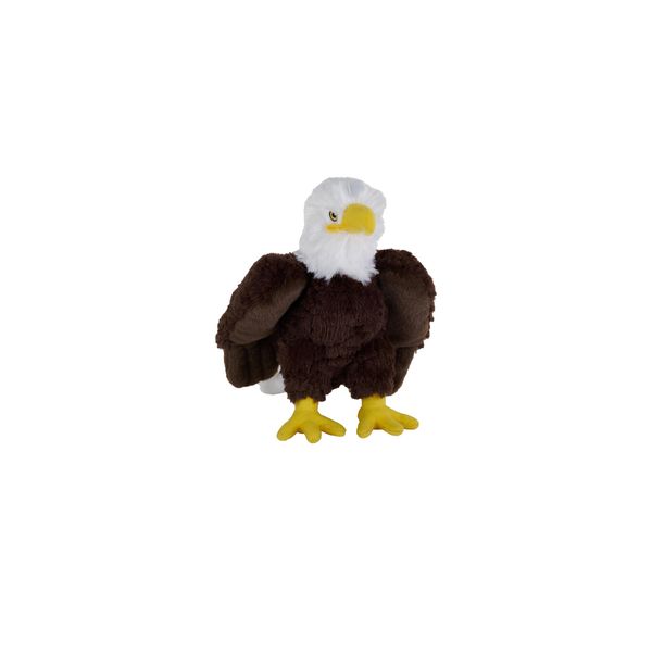 Wild Republic Cuddlekins Eco Mini Bald Eagle, Stuffed Animal, 8 Inches, Plush Toy, Fill is Spun Recycled Water Bottles, Eco Friendly