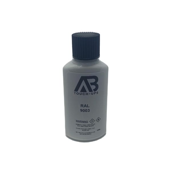 RAL 9003 Signal White Paint Touch UP Bottle Brush 30ML