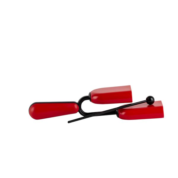 Halilit Hi-Lo Agogo Bell. High-end Hand Percussion Musical Instrument. Percussionists of All Levels. Teens & Adults. Sturdy & Built to Last (Red)