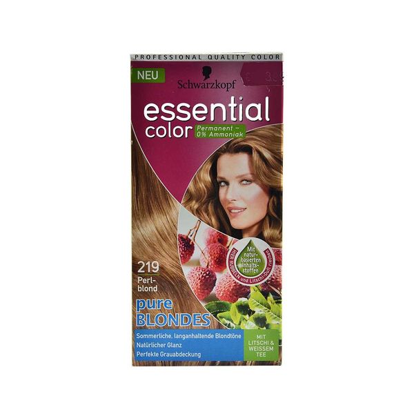 Schwarzkopf Essential Color Haarfarbe 219 Perlblond pure Blondes