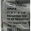 SHARKEBITE 1" X 1" X  3/4" REDUCING TEE 25 PCS