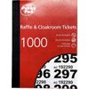 Raffle & Clockroom Tickets 1-1000 Single (Ref:RAF1000)