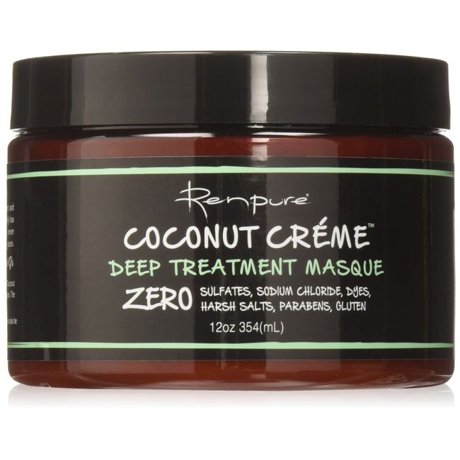 RENPURE Coconut Creme Deep Treatment Masque 12 Ounce