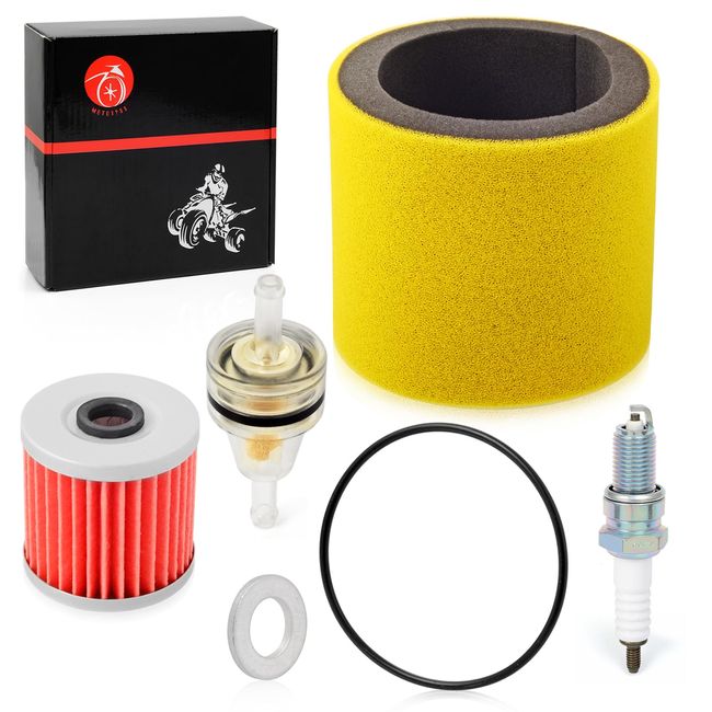 Air Filter Foam Oil Filter Spark Plug For Kawasaki Bayou 220 250 300 KLF220 KLF250 KLF300 C/B 2x4 4x4 1989-2011