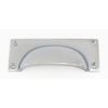 Castelion® Rectangular Chrome Drawer Pull/Cupboard Door Handle (10cm x 4cm. Stands Out 2cm)