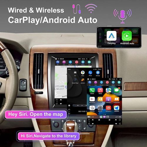 IKASEFU 9" Android 13 Wireless CarPlay Android Auto Car Radio Receiver for Nissan Navara NP300 2016-2019, 2+32G Touch Screen Double Din Car Stereo with WiFi Bluetooth GPS Navigation AHD Backup Camera
