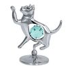 Crystocraft Cat Ornament with crystals from Swarovski ®