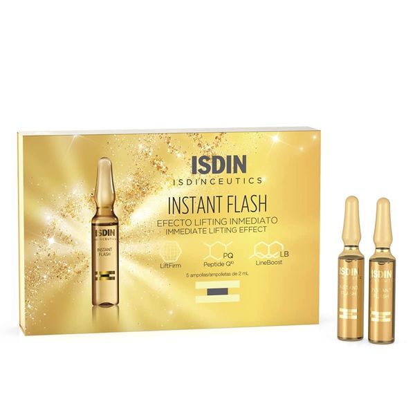 ISDIN Isdinceutics Instant Flash (5 Ampoules) | Immediate Lifting Effect