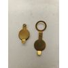 6 PACK DOOR VIEWER INSIDE COVER 1/2" SOLID BRASS FREE FAST SHIPPING  USA STOCK