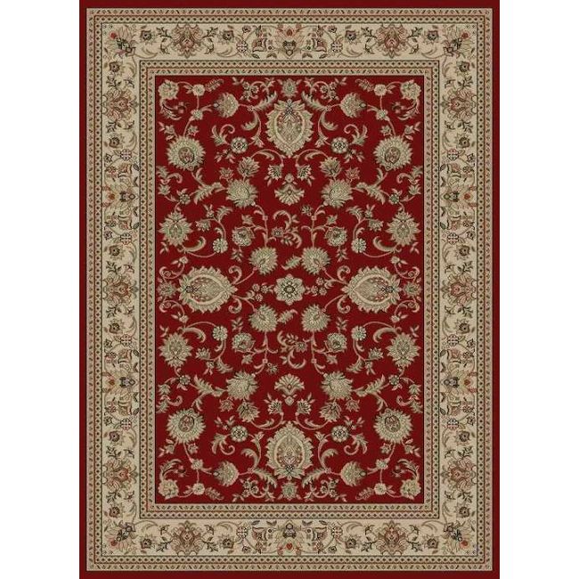 Traditional Persien 5x8 Floral Scrolls Border  Actual: 5' 3" x 7' 3"