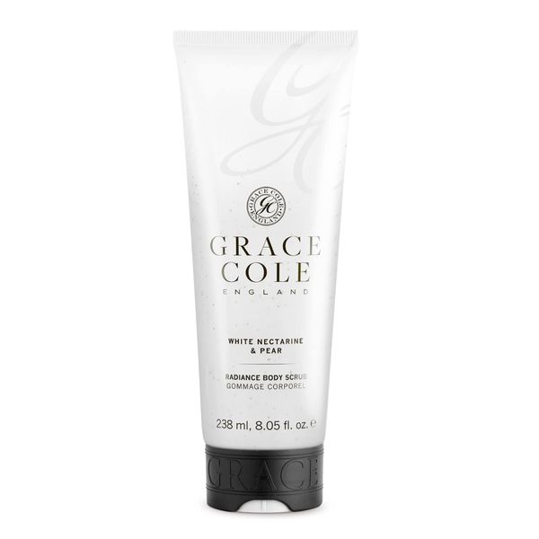 Grace Cool Body Scrubs 8oz White Nectarine & Pair