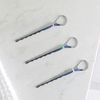 Tongue Sweeper Model T Sweep Medical Grade Stainless Steel Tongue Cleaner with Wider Cleaning Head, Reduce Bad Breath and Improve Taste, Preferred by Leading Dental Schools, Dishwasher Safe (2 Count)