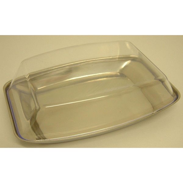 Sunnex 52228-Z Butter Dish Stainless Steel Plastic Lid