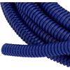 Split Wire Loom Conduit Tubing, 1/4 Inch Diameter, 20 Ft. Long, Purple
