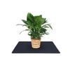 24 x 36 in. Multipurpose Black Rubber Mat - Non-Slip & Durable