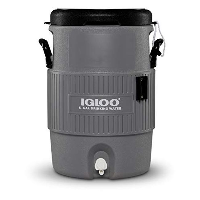 Igloo 5 Gallon Yellow Insulated Beverage Dispenser / Portable Water Co