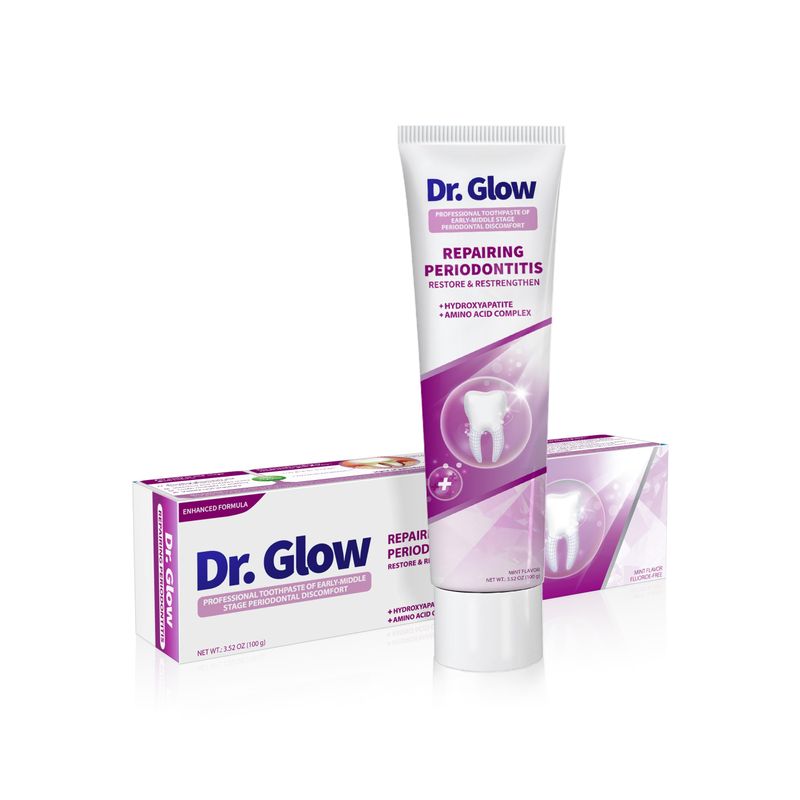 Dr. Glow Gum Toothpaste for Early and Mid-Stage Periodontitis, Gum ...