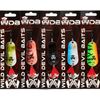 Angel-Berger Wild Devil Baits Blinkersortiment in Box Blinker Kunstköder Set Löffelblinker Spoon (Barsch, 16g)