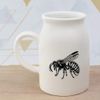 300ml 'Wasp Resting' Ceramic Milk Jug (MJ00018759)