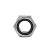 M8 Nyloc Steel Nuts, 8mm Self Locking Nuts with Nylon Inserts (25 Pack)