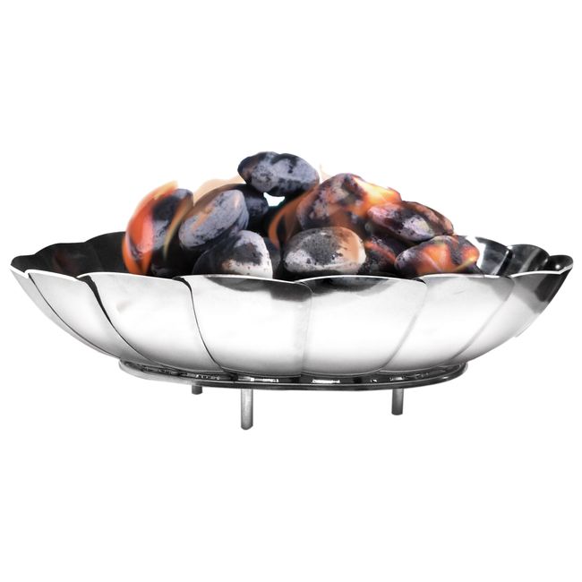 UCO Grilliput Firebowl, 11-inch,Silver,GR-FB