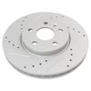 Front Ceramic Brake Pad & Performance Rotor Set for Chevy Camaro V6 3.6L