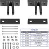 BX88230 Bolt-On Base Plate Bracket Kit For Blue Ox Tow Bars Purpose Adapter Kit