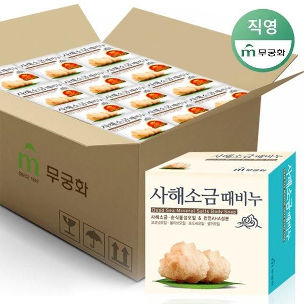 [Mugunghwa] Sea Salt Soap 100g x 24 (1 BOX)