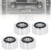 Turntable Speaker Isolation Pad Speaker Shock Absorption Feet Lightweight 4 Pack for CD Player