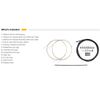 Jagwire Unisex Adults' Cable Kit Sky White
