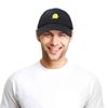 DALIX Lemon Hat Baseball Cap in Black