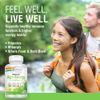 SOLARAY High Energy Multivitamin | Once Daily, Timed-Release Formula | Whole Food & Herb Base | Non-GMO