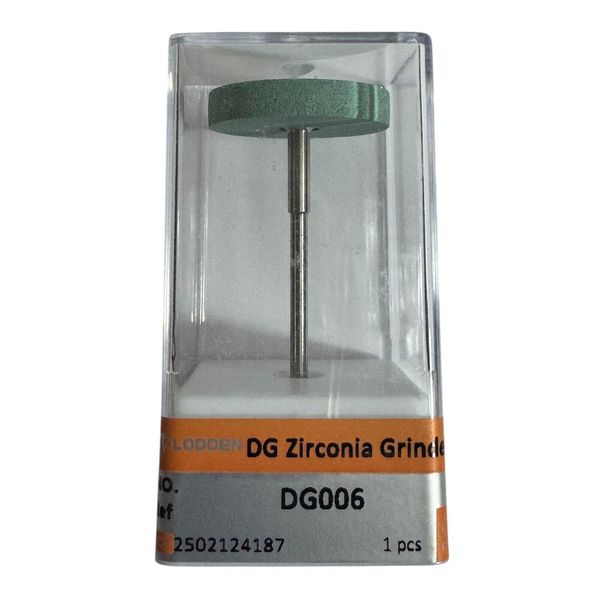 Zirconia - Diamond Impregnated Green Mounted Stone - DG006 (CD-W60)