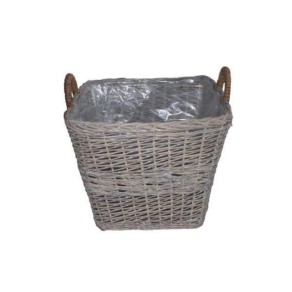 Garden Market Place Willow Log Basket