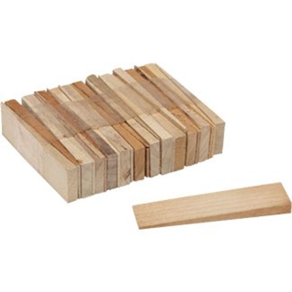 Wood Slate Shims for Pool Tables 25-pack