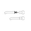 ADC Adscope 606 Ultra Lightweight Cardiology Stethoscope with Tunable AFD Technology, Metallic Raspberry