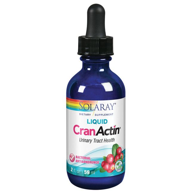 Solaray Liquid CranActin Cranberry Extract | 59 Servings | 2 oz