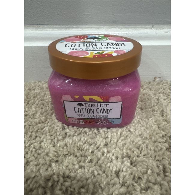 Tree Hut Cotton Candy Shea Sugar Body Scrub - 18 fl oz