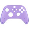 eXtremeRate Replacement Faceplate for Xbox Series X & S Controller - Personalize Your Control - Clear Atomic Purple Front Housing Shell for Xbox Core Wireless Controller [Controller NOT Included]