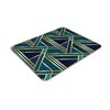 Art Deco Mouse Mat Pad - Green Gold Geometric Wallpaper Fun Computer #12546